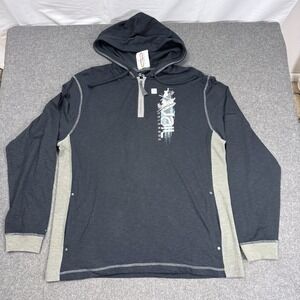 Crazy Shirts Ski Trail Blaze VR Hoodie Mens XL Quarter Zip Colorado NWT